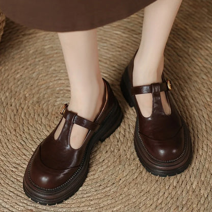 Zapatos Farisse con tira en T