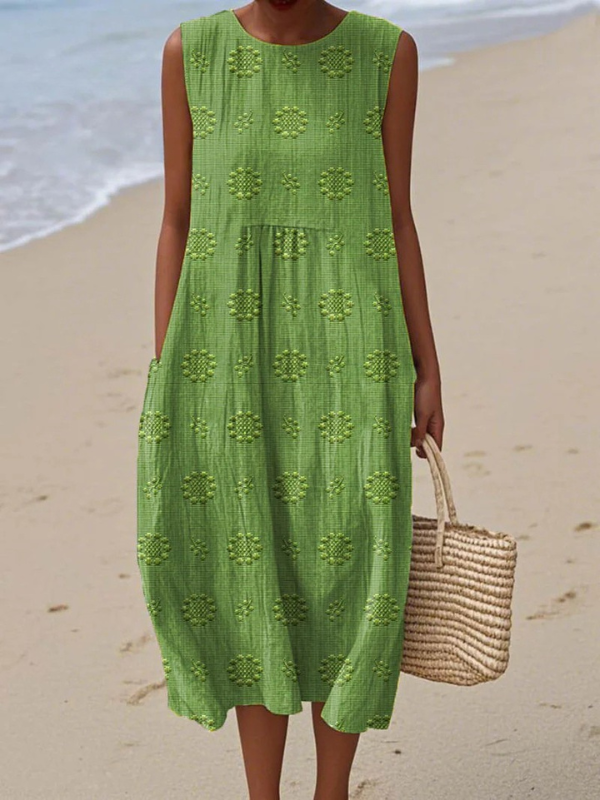 Rosa | Vestido de verano ligero y sin mangas