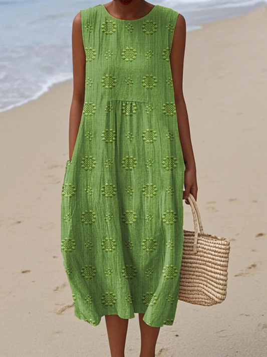 Rosa | Vestido de verano ligero y sin mangas