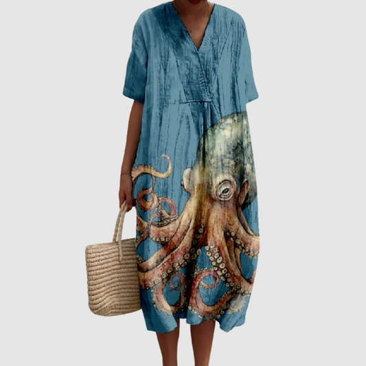 Estella | Vestido de verano ligero de manga corta