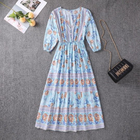 Marino | Vestido de playa bohemio