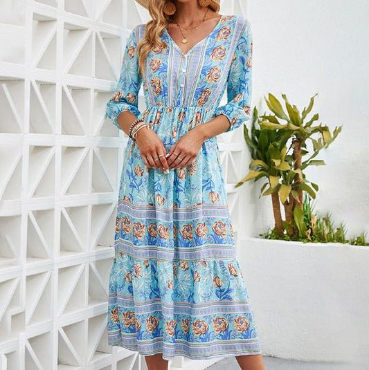 Marino | Vestido de playa bohemio