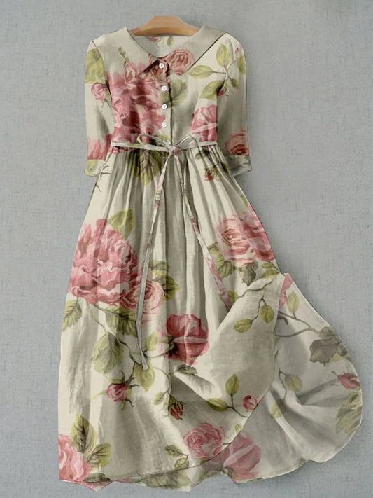 Helena | Vestido rosa vintage