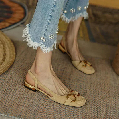 Mathilda | Zapatos de tacón destalonados de lujo