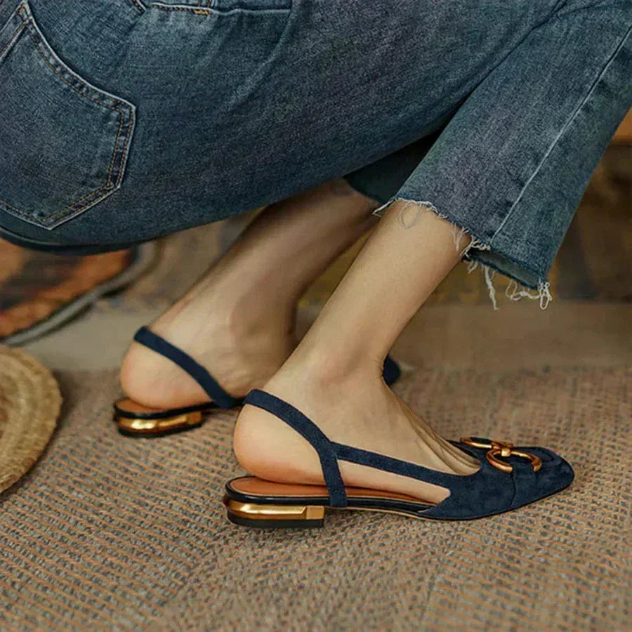 Mathilda | Zapatos de tacón destalonados de lujo