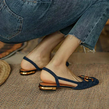 Mathilda | Zapatos de tacón destalonados de lujo