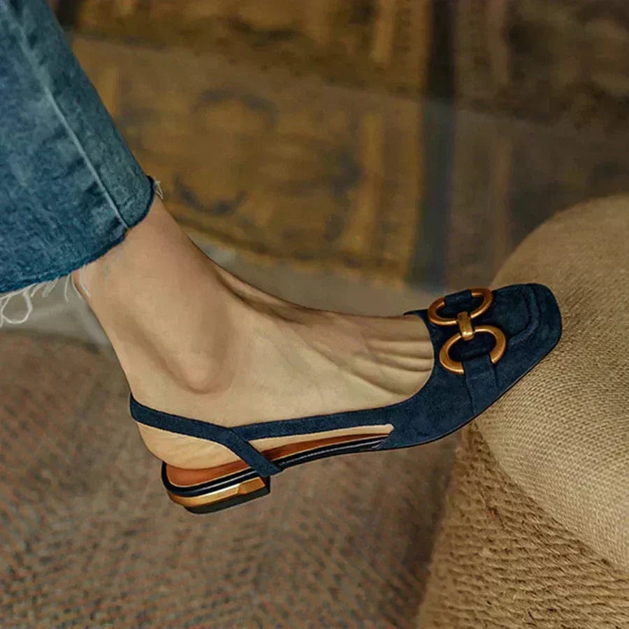 Mathilda | Zapatos de tacón destalonados de lujo