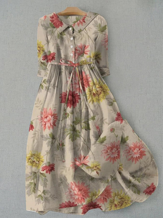 Estelle | Vestido con delicadas flores silvestres