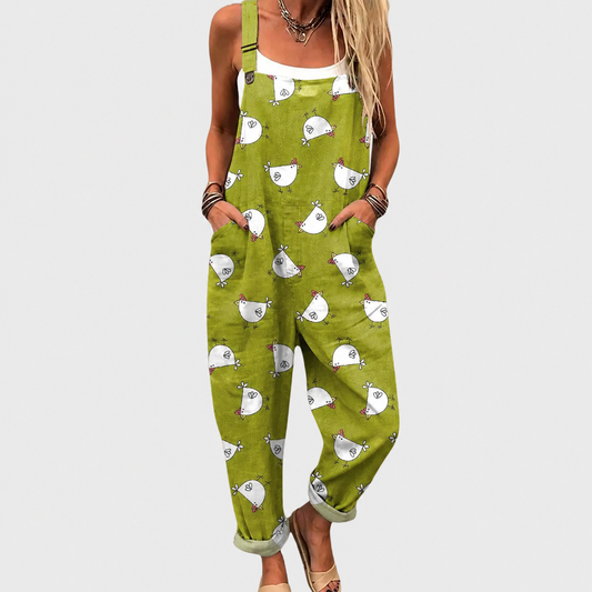 Peto estampado cómodo