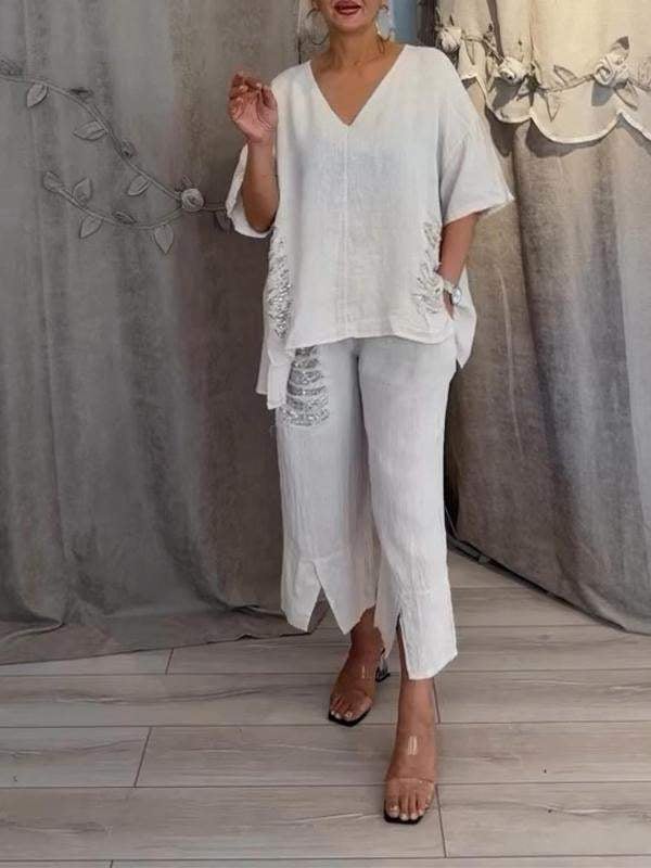 BIANCA | Elegante conjunto de dos piezas para los días soleados de verano