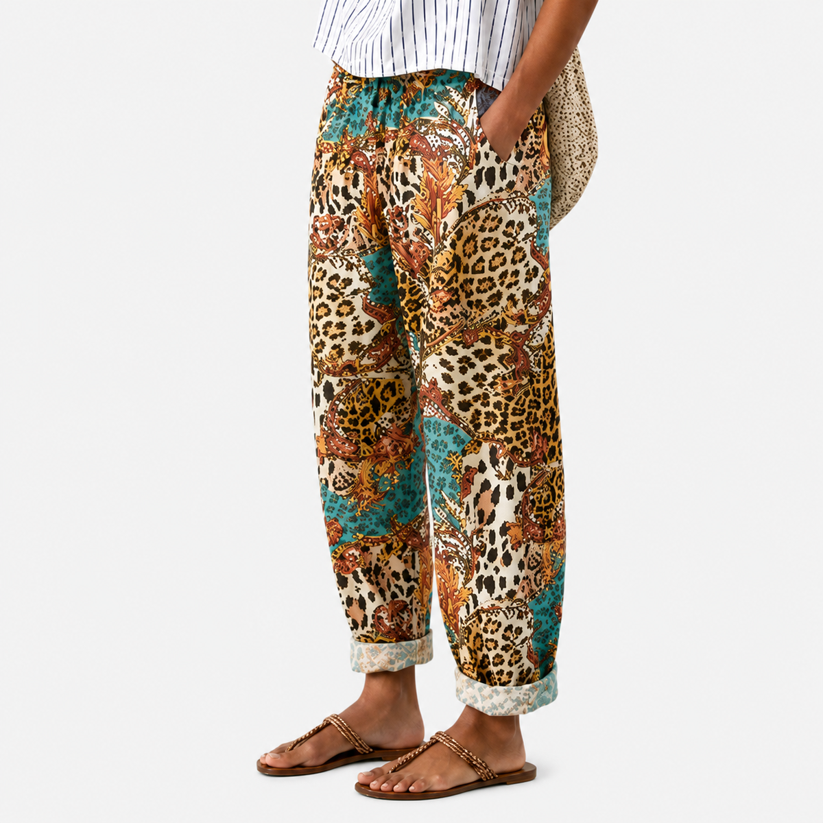 Pantalones cómodos Lujo Laguna