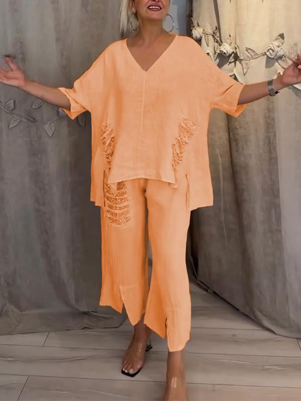 BIANCA | Elegante conjunto de dos piezas para los días soleados de verano