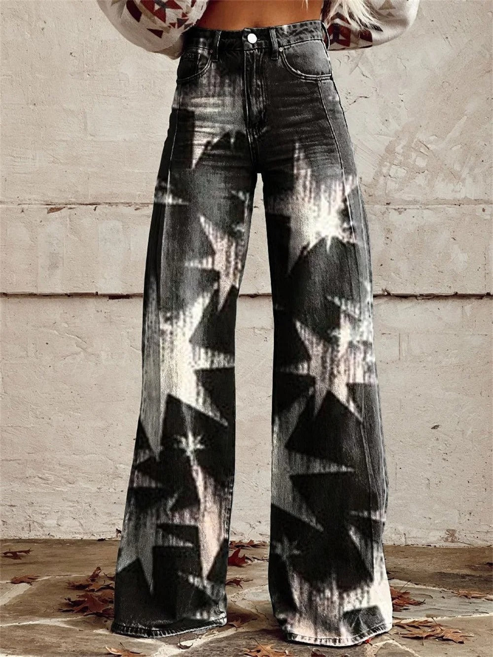 Mia™ - Pantalones acampanados de talle alto