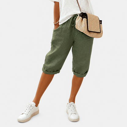 Pantalones cortos cómodos y elegantes