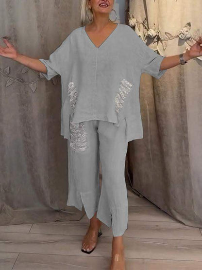 BIANCA | Elegante conjunto de dos piezas para los días soleados de verano