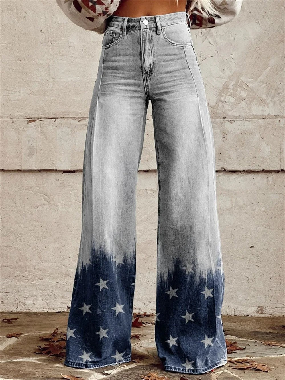 Mia™ - Pantalones acampanados de talle alto