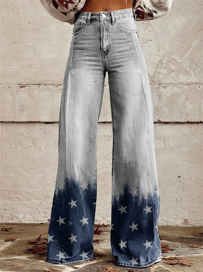 Mia™ - Pantalones acampanados de talle alto