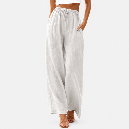 Vivian - Pantalones elegantes de verano