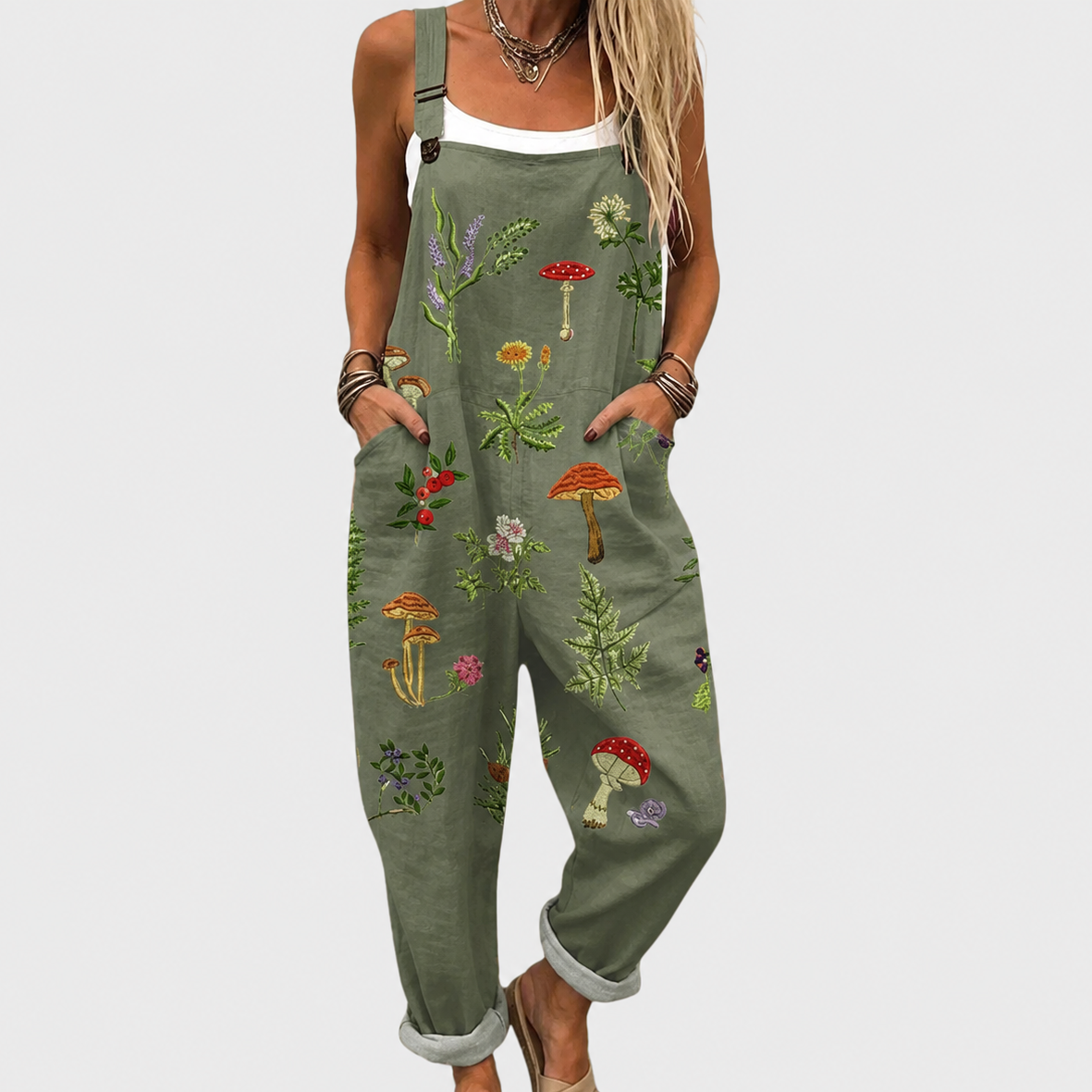 Peto estampado cómodo
