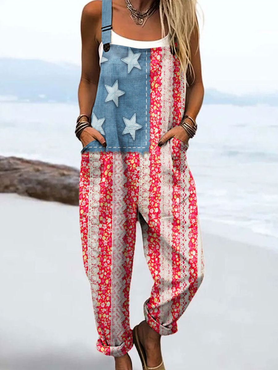 Martha | Mono con estampado de estrellas y rayas