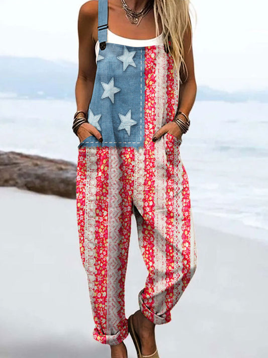 Martha | Mono con estampado de estrellas y rayas
