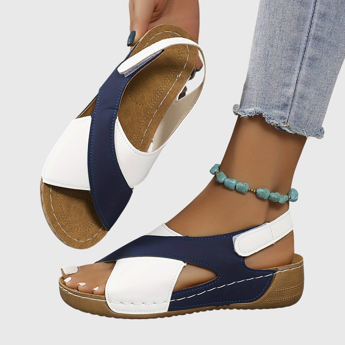 Ainsley™ | Sandalias ortopédicas cómodas