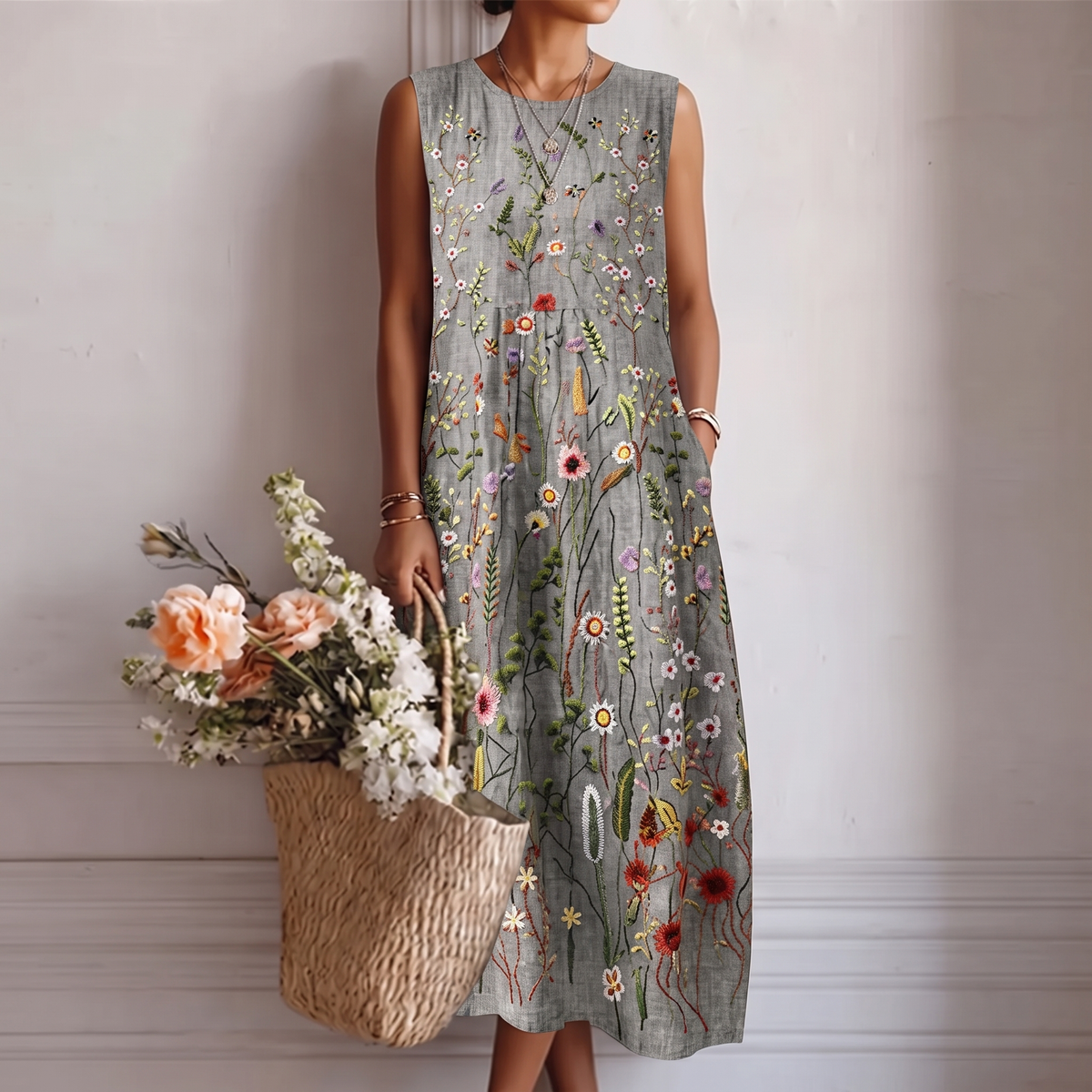 Asta™ | Vestido midi para el día a día