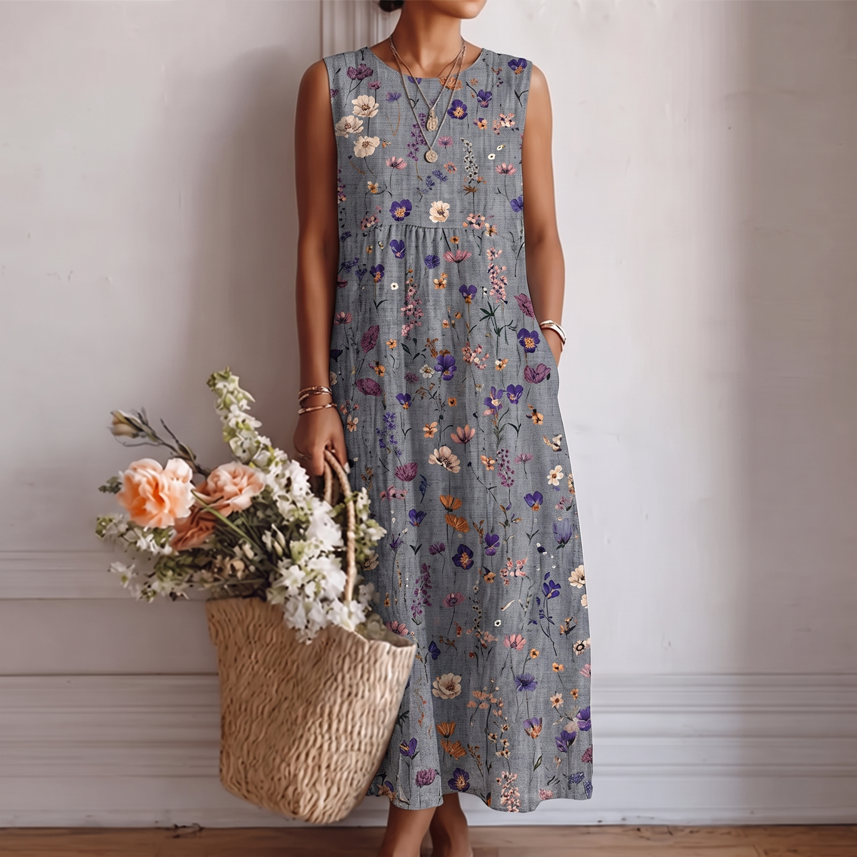 Saga™ | Vestido midi para el día a día