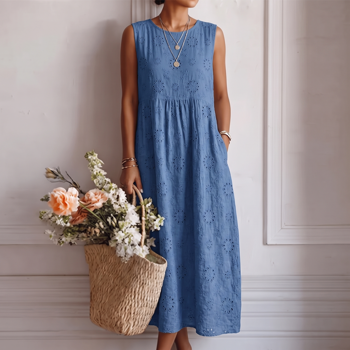 Ida™ | Vestido midi de verano para el día a día