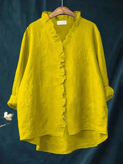 Celestine | Blusa delicada con volantes