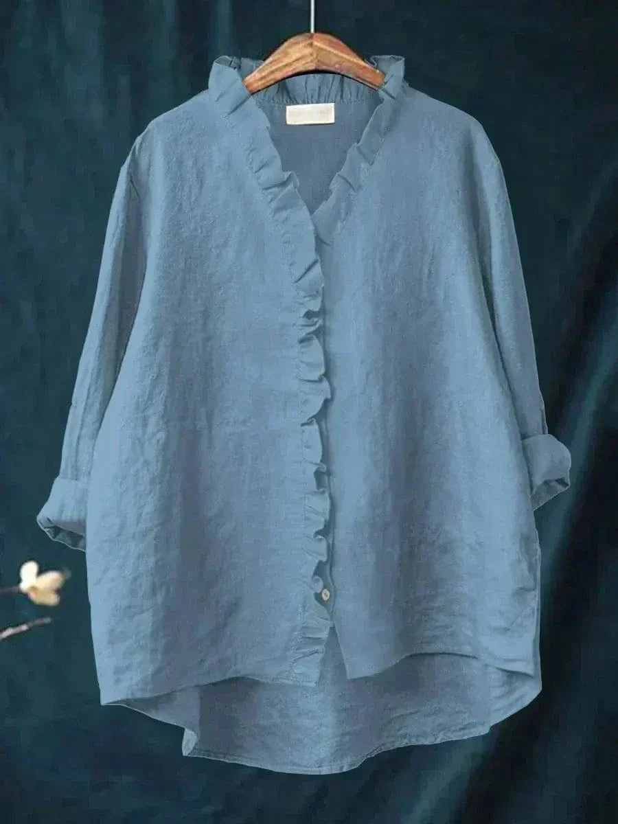 Celestine | Blusa delicada con volantes