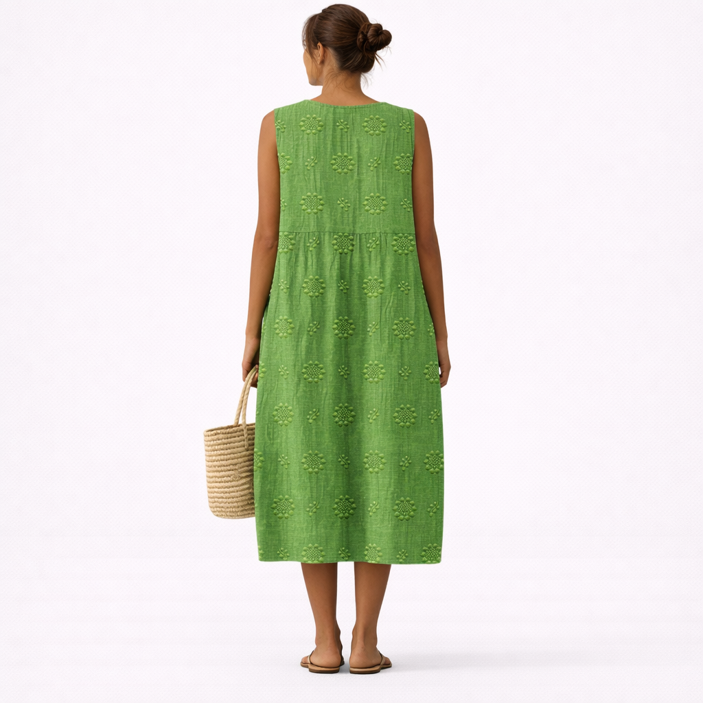 Olivia™ | Vestido midi Diario Brisa