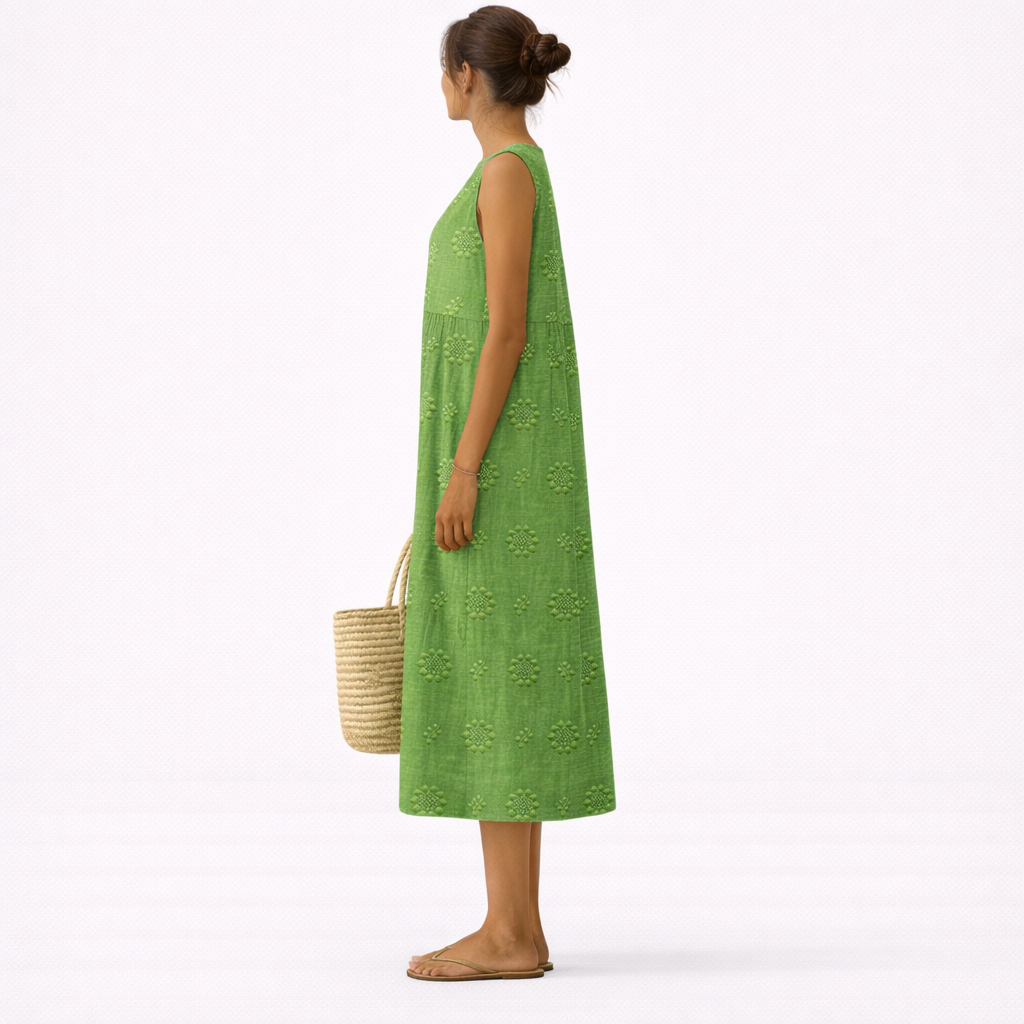 Olivia™ | Vestido midi Diario Brisa