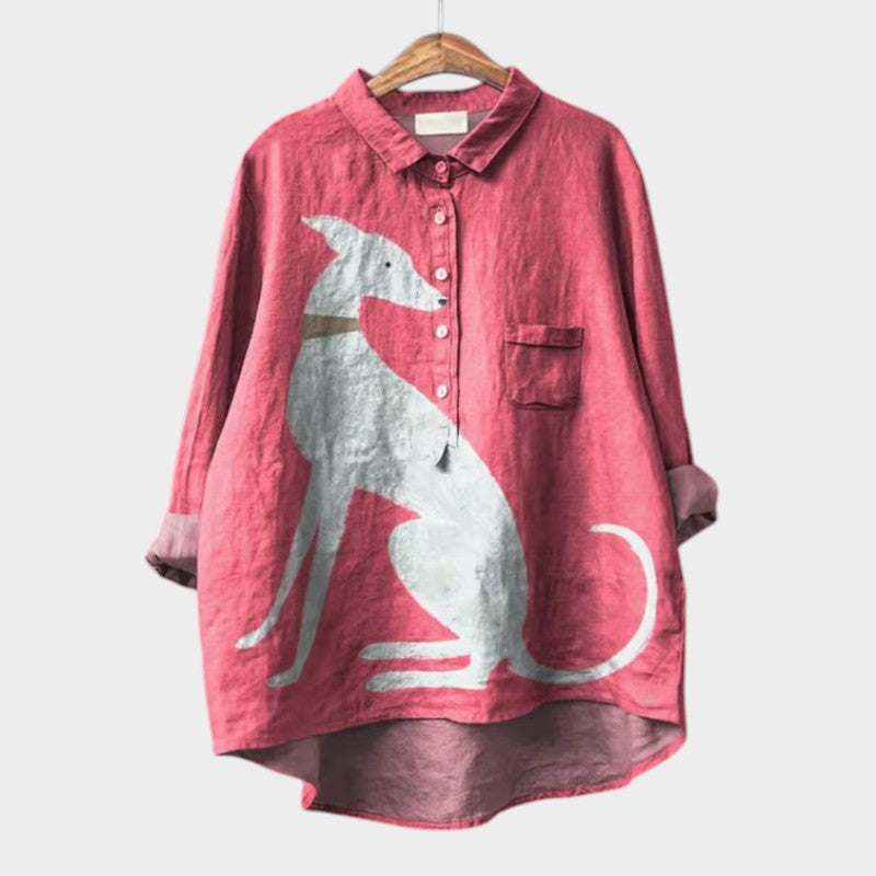 Ondine | Blusa divertida con estampado de animales